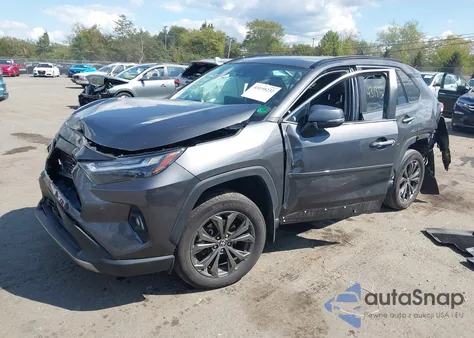 2023 Toyota Rav4 Hybrid Limited из США, поврежденный, VIN 2T3D6RFV6PW042802
